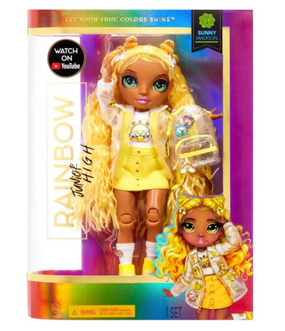 Rainbow Junior High Sunny Madison Fashion Doll Toy New With Box