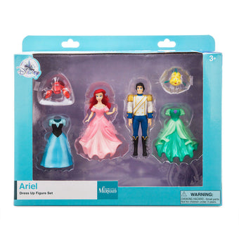 Disney Parks Ariel Dress Up Figure Set New with Box