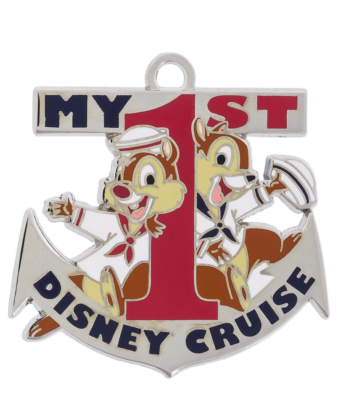 Disney Parks Chip and Dale My First Cruise Line Pin New with Card