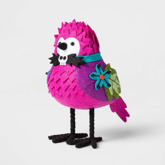Target Ghoulish Bird Purple Pink Featherly Friends Bird Halloween Hyde & Eek!