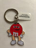 M&M's World Red Character Enamel Keychain New with Tag