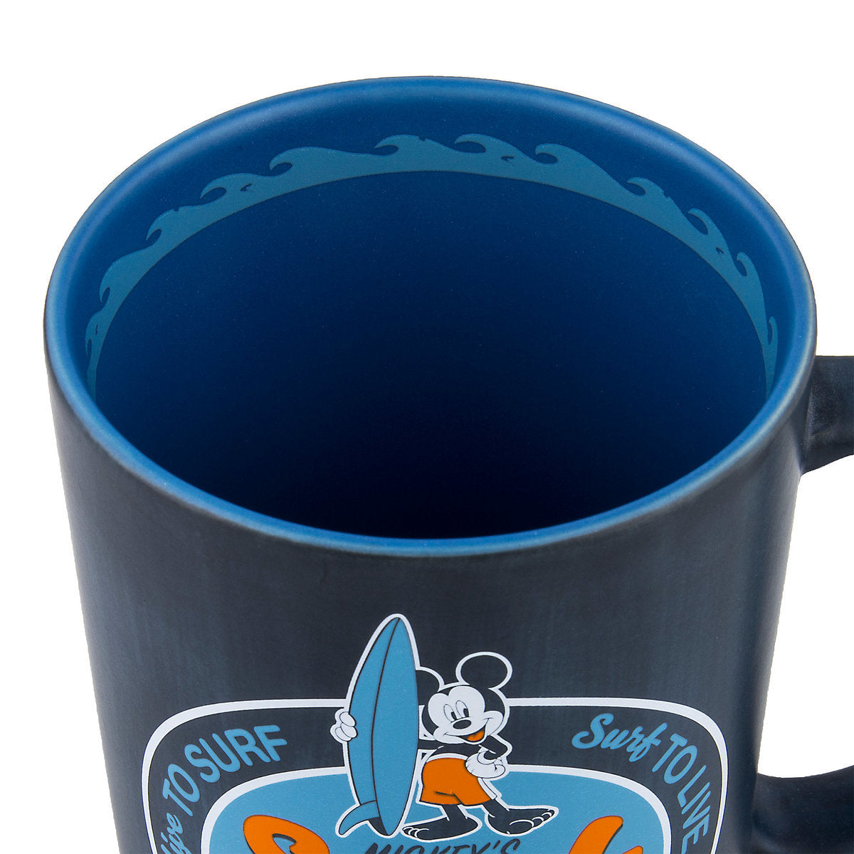 Disney Parks Mickey's Surf Shop Surfer Style Coffee Tea Mug Ceramic New