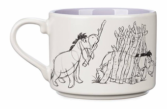 Disney Animation Sketch Poses Eeyore Ceramic Coffee Mug New