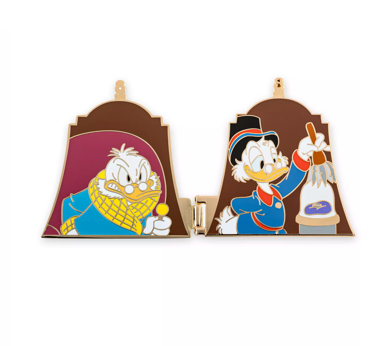 Disney 100 Celebration Decades Scrooge McDuck Hinged Limited Pin New with Card