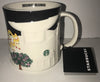 Starbucks Global Icon City Black Relief Hong Kong Ceramic Coffee Mug 16 Oz 2 New