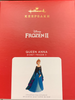 Hallmark 2021 Disney Frozen 2 Queen Anna Porcelain Ornament New