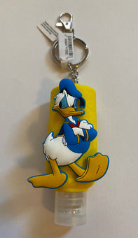 Disney Parks Donald Hand Sanitizer 1oz Keychain New with Tag
