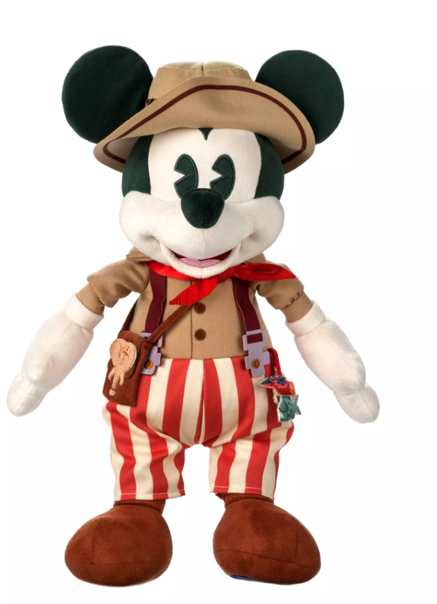 Disney Parks Mickey Mouse Main Attraction Jungle Cruise Plush Toy New With Tag