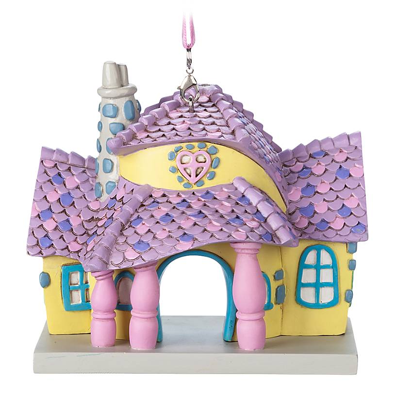 Disney Parks Minnie House Resin Christmas Ornament New with Tag