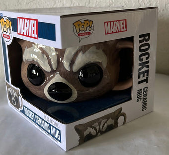 Funko Pop! Mug Marvel Rocket Ceramic Walmart Exclusive Guardians Of The Galaxy