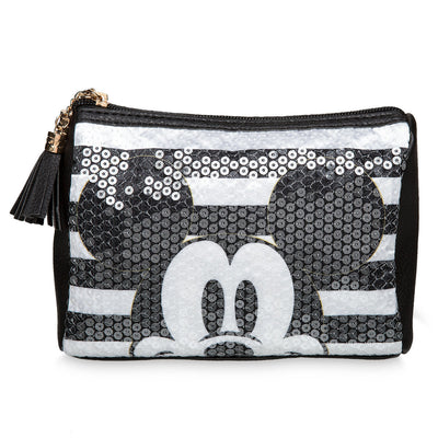 Disney Parks Mickey Sequined Pouch New with Tags