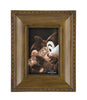 Disney Parks Mickey Icon 4"x6" Brown Wood Picture Photo Frame New