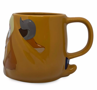 Disney Beauty and the Beast Large Beast Coffee Mug and Spoon Set New