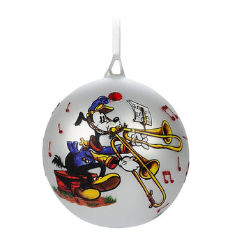 Disney Parks Mickey Band Leader Artist Series Limited Ball Ornament New with Box