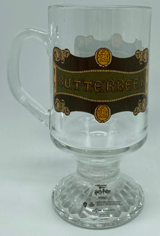 Universal Studios Wizarding World Harry Potter Butterbeer Footed Glass Mug New