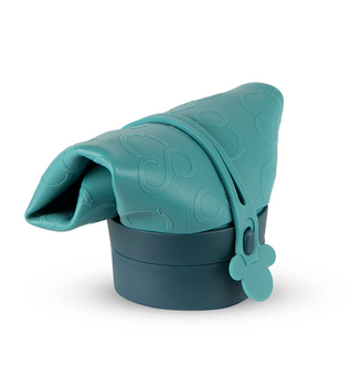 Disney Parks Mickey Fun Eat Repeat Collapsible Water Bottle New with Tag