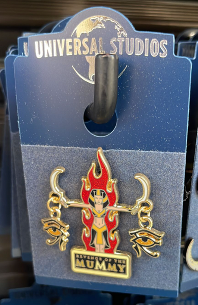 Universal Studios Revenge Of The Mummy Pin New With Card