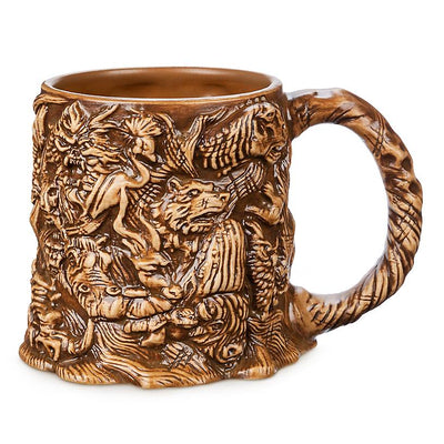 Disney Parks Tree of Life Relief Sculpted Mug Animal Kingdom New