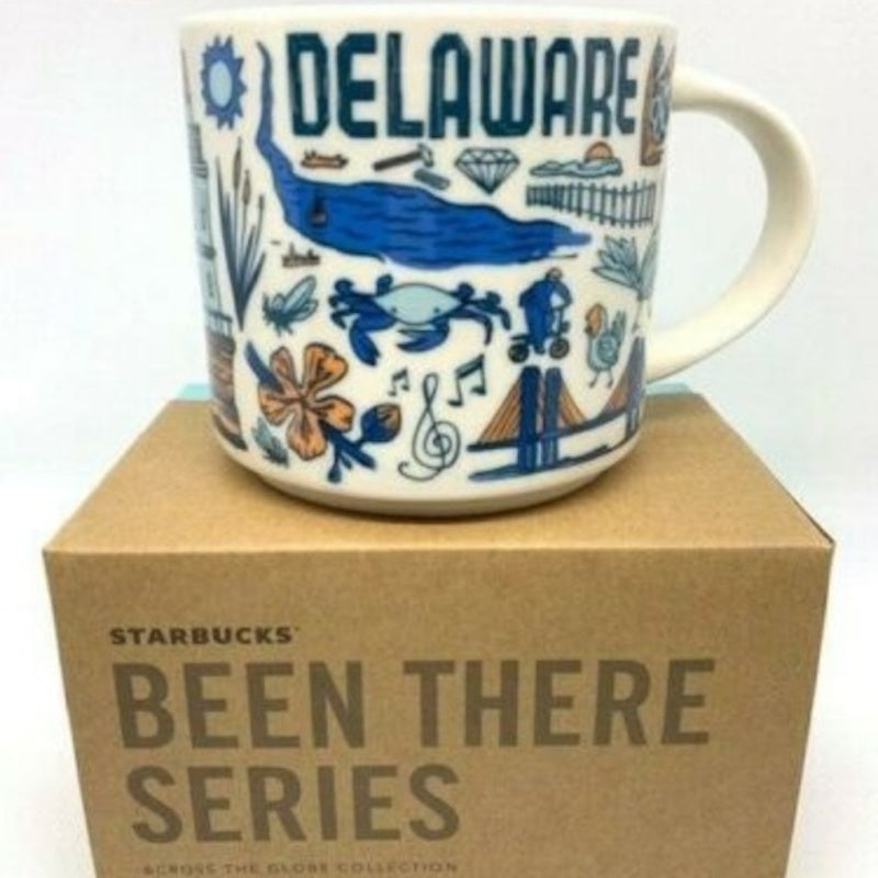 Starbucks Been There Series Collection Delaware Ceramic Coffee Mug New