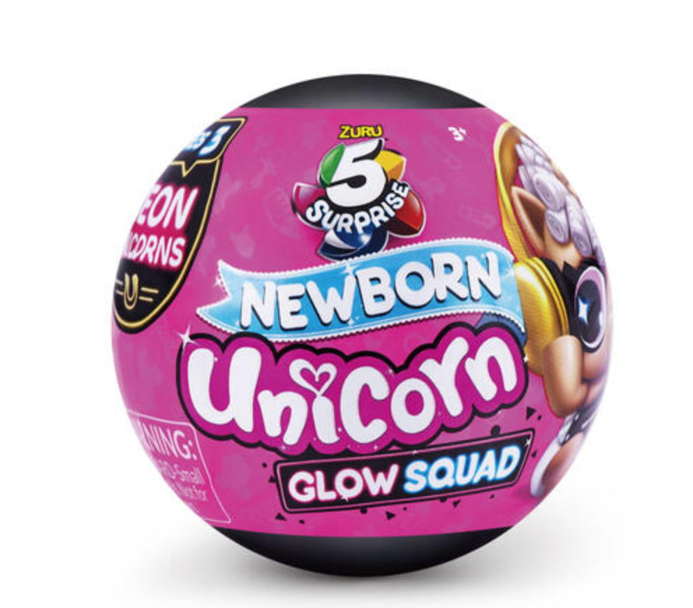 Zuru 5 Surprise Unicorn Squad Baby Unicorns Glow In the Dark New Sealed