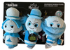 Itty Bittys Disney Haunted Mansion Phineas Ezra Gus Glow in the Dark Plush New