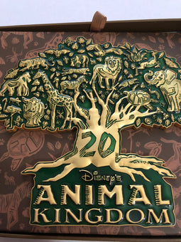 Disney Parks Animal Kingdom 20th Anniversary Tree of Life Limited Pin New w Box