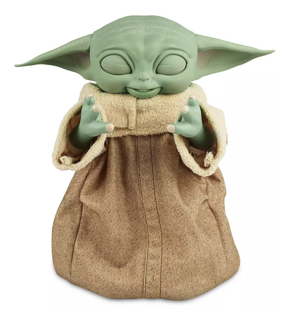 Disney Star Wars The Mandalorian Galactic Snackin' Grogu Interactive Toy New