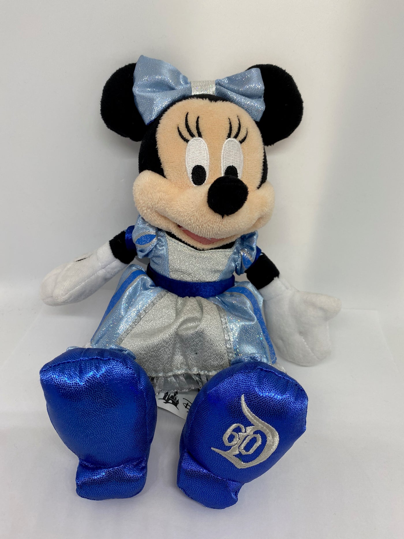 Disney Disneyland 60th Anniversary Diamond Celebration Minnie 9in Plush New