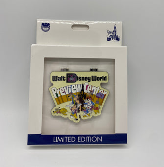 Disney Walt Disney World 50th Anniversary Preview Center Jumbo Limited Pin New