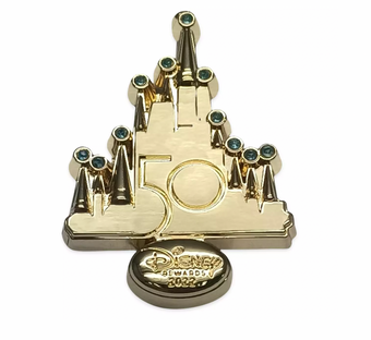 Disney WDW 50th Cinderella Castle Visa Cardmember Exclusive 2022 Pin New w Card