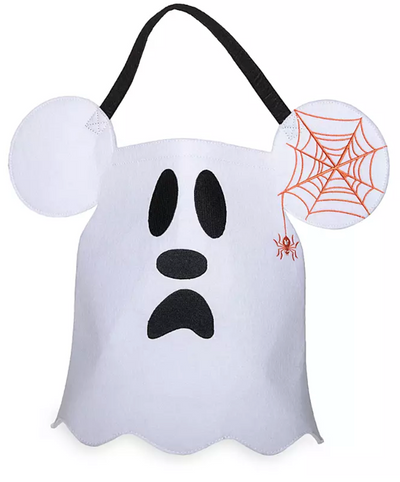 Disney Parks Halloween Mickey Mouse Ghost Trick or Treat Bag New with Tag