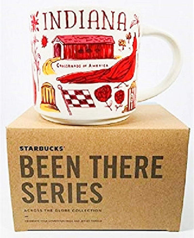 Starbucks Been There Series Collection Indiana Coffee Mug New With Box