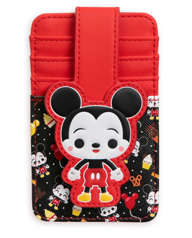 Disney Parks Mickey Food Icons Credit Card Wallet New with Tags