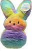 Peeps Easter Peep Bunny Rainbow Cotton Candy Scented 15in Plush New with Tag