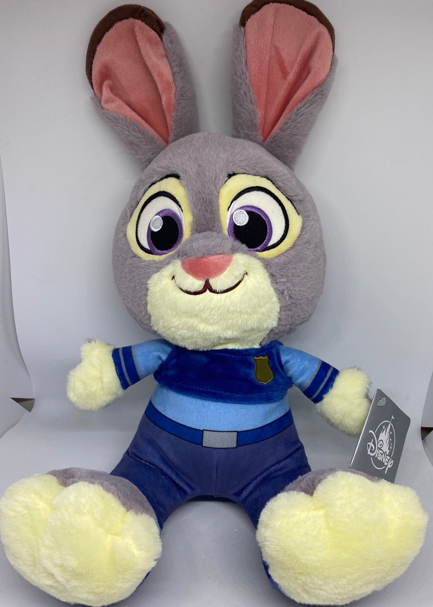 Disney Parks Zootopia Judy Hopps Big Feet Plush 10" New with Tags