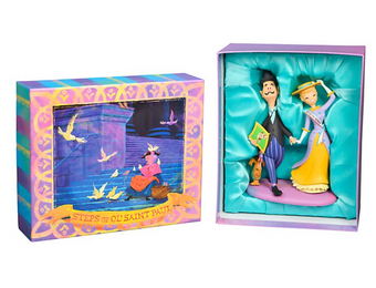 Disney Disneyland Paris Mary Poppins George Winifred Banks Limited Figurine New