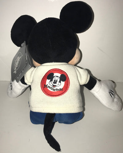 Disney Parks 11 inc Mickey Mouse Mouseketeers Mickey Mouse Club Plush New