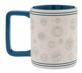 Disney Parks Avengers Marvel Logo Coffee Mug New with Tag