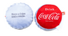 Authentic Coca-Cola Bottle Cap Pillow Red Throw Pillow New with Tags