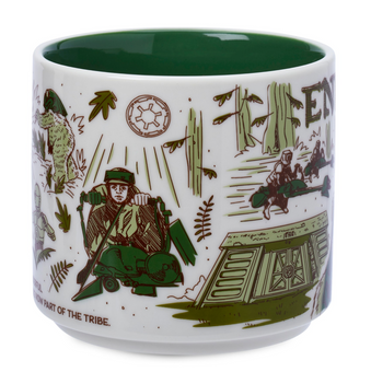Disney Starbucks Been There Star Wars Endor Ceramic Coffee Mug New with Box