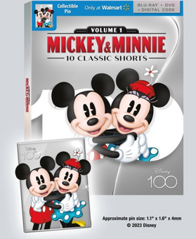 Mickey & Minnie - Disney100 Edition Exclusive (Blu-ray + DVD + Digital Code) New