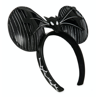 Disney Parks Halloween The Nightmare Before Christmas Minnie Ear Headband New