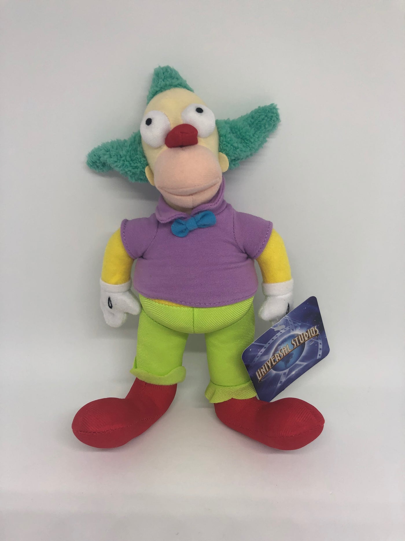 Universal Studios The Simpsons Krusty the Clown Plush New with Tag