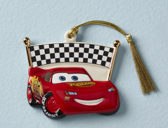 Disney Lenox Lightning Cars McQueen Christmas Ornament New with Box