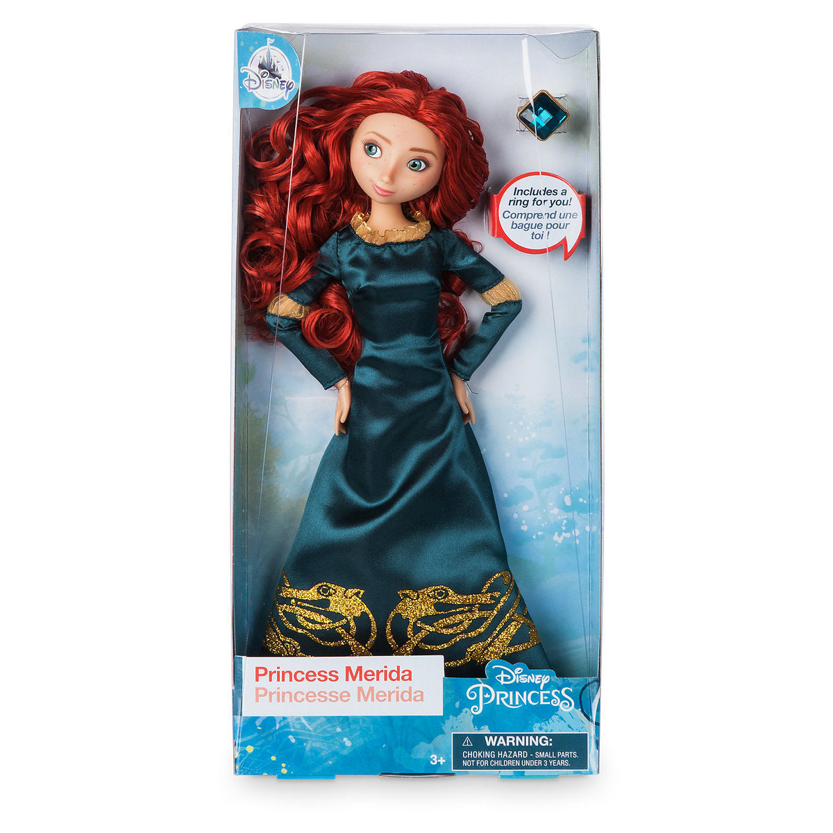 Disney Princess Merida Classic Doll with Ring New with Box