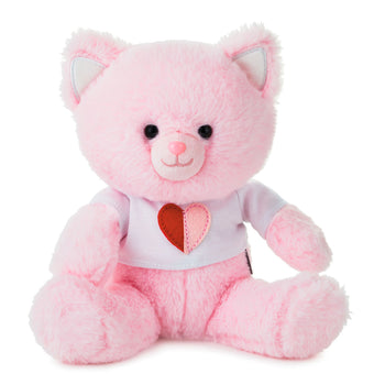Hallmark Valentine Love My Whole Heart Kitty Plush 10.5" New with Tag