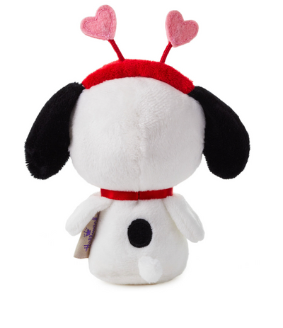 Hallmark Valentine Itty Bittys Peanuts Lovebug Snoopy Plush New with Tag