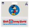 Disney Walt Disney World 50th Anniversary Mickey Mouse Pin and Patch Set New