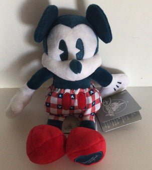 Disney Parks 9inc Mickey Mouse Americana Plush New with Tags
