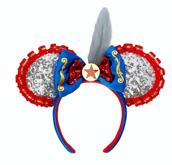 Disney Minnie The Main Attraction Ear Headband Dumbo The Flying Elephant New